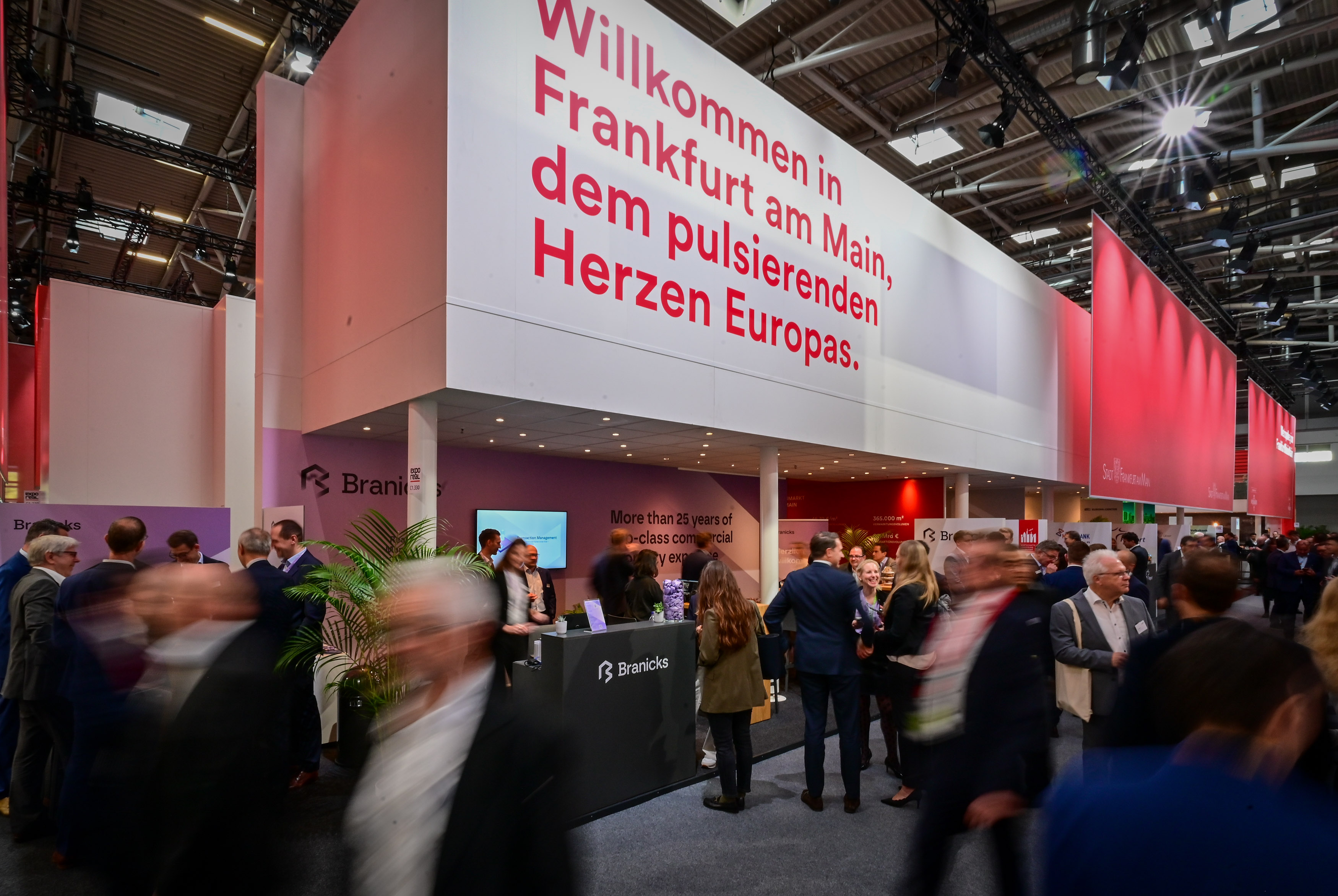 [Translate to English:] Gemeinschaftsstand auf der Expo Real 2024